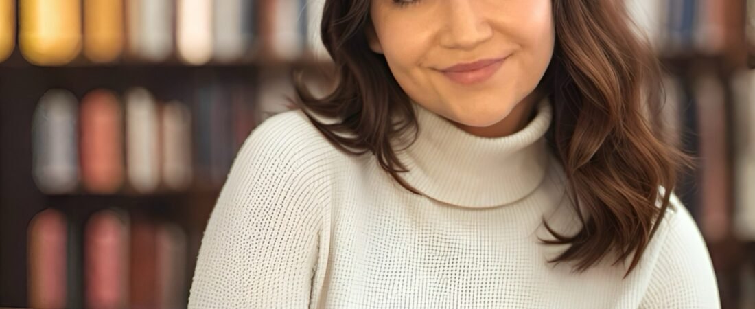 a female Romanian online language tutor