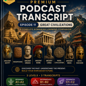PREMIUM PODCAST WORKBOOK - EPISODE 11: GREAT CIVILIZATIONS