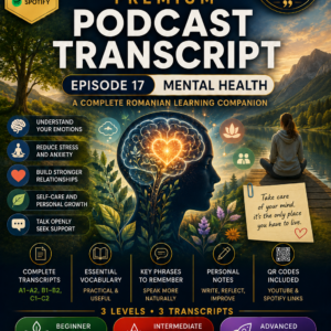 PREMIUM PODCAST WORKBOOK - EPISODE 17: MENTAL HEALTH