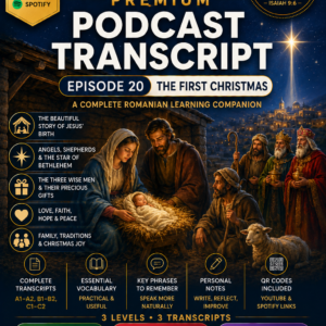 PREMIUM PODCAST WORKBOOK - EPISODE 20: THE FIRST CHRISTMAS