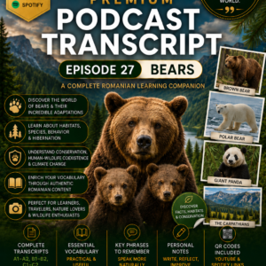 PREMIUM PODCAST WORKBOOK - EPISODE 27: BEARS
