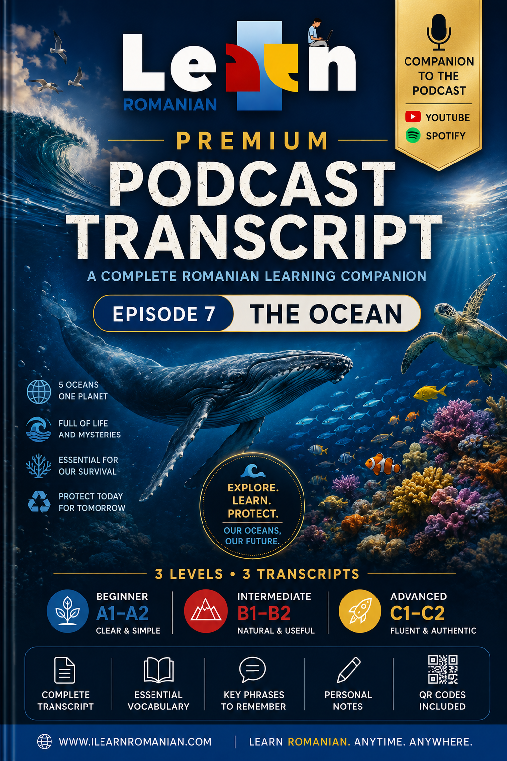 PREMIUM PODCAST WORKBOOK - EPISODE 7: THE OCEAN